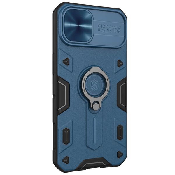 TPU+PC чохол Nillkin CamShield Armor no logo (шторка на камеру) для Apple iPhone 13 Pro Max (6.7") 49319 фото