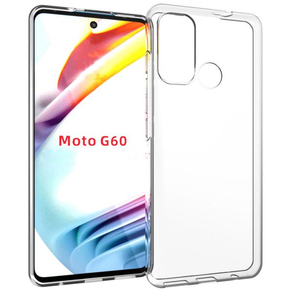 TPU чохол Epic Transparent 1,5mm для Motorola Moto G60 63141 фото