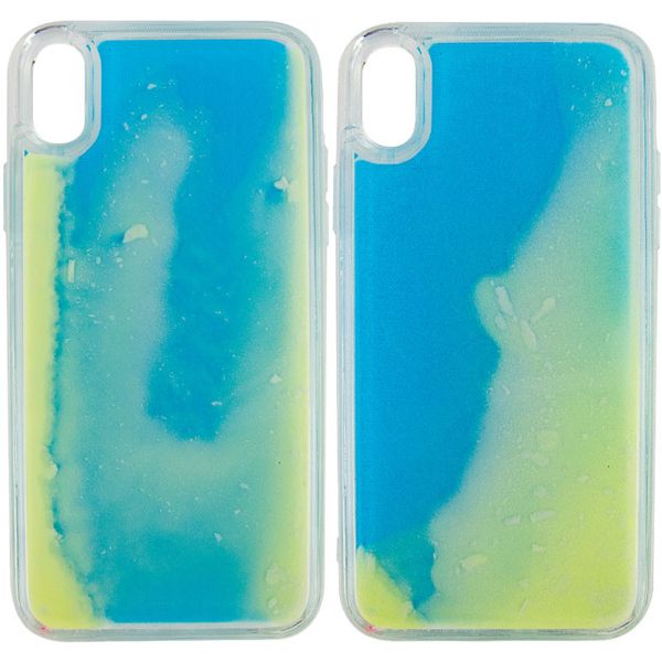 Неоновый чехол Neon Sand glow in the dark для Apple iPhone XS Max (6.5") 33304 фото