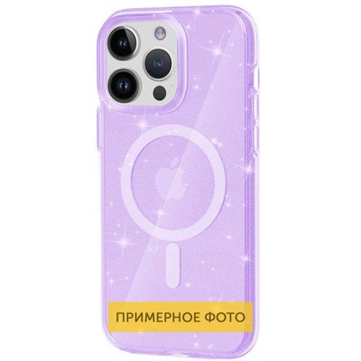 Чехол TPU Galaxy Sparkle (MagFit) для Apple iPhone 16 Plus (6.7") 73118 фото