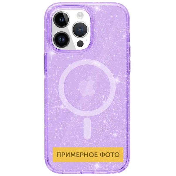 Чехол TPU Galaxy Sparkle (MagFit) для Apple iPhone 16 Plus (6.7") 73118 фото