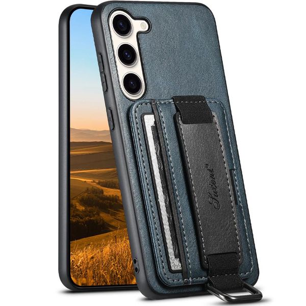 Шкіряний чохол Wallet case and straps для Samsung Galaxy A54 5G 70063 фото