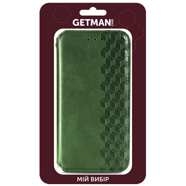 Кожаный чехол книжка GETMAN Cubic (PU) для Xiaomi Redmi Note 11 (Global) / Note 11S 55491 фото