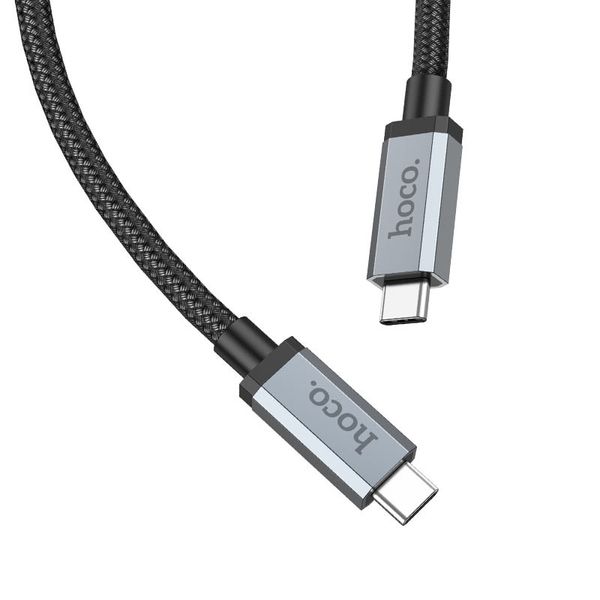 Дата кабель Hoco US06 Type-C to Type-C 100W USB3.2 20Gbps (2m) 64567 фото