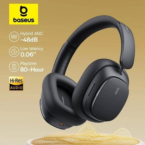 Накладные беспроводные наушники Baseus Bowie H1 Pro Noise-Cancellation (A00050601) 70538 фото