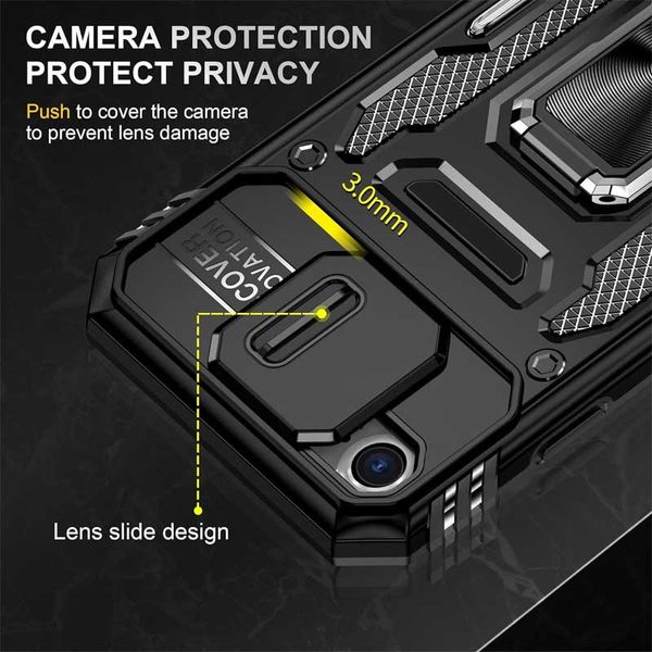 Ударопрочный чехол Camshield Army Ring для Apple iPhone 7 / 8 / SE (2020) (4.7") 68265 фото