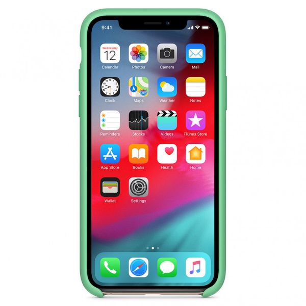 Чехол Silicone Case (AA) для Apple iPhone X (5.8") / XS (5.8") 27869 фото