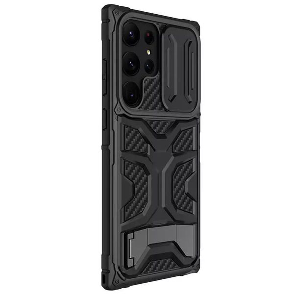 TPU+PC чохол Nillkin CamShield Adventurer Pro (шторка на камеру) для Samsung Galaxy S23 Ultra 66557 фото