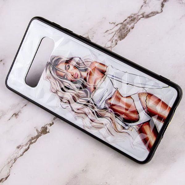 TPU+PC чехол Prisma Ladies для Samsung Galaxy S10 33077 фото