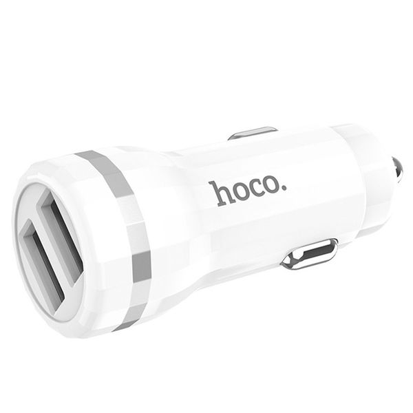 АЗП Hoco Z27 Staunch (2USB 2.4A) (+кабель Lighthing) 30782 фото