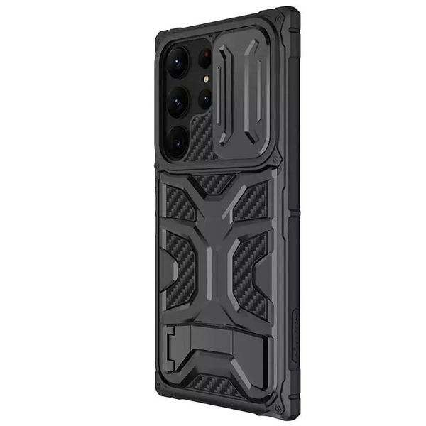 TPU+PC чехол Nillkin CamShield Adventurer Pro (шторка на камеру) для Samsung Galaxy S23 Ultra 66557 фото