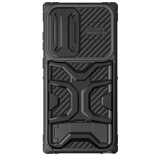 TPU+PC чохол Nillkin CamShield Adventurer Pro (шторка на камеру) для Samsung Galaxy S23 Ultra 66557 фото