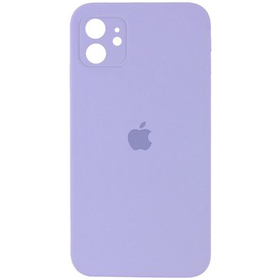 Чохол Silicone Case Square Full Camera Protective (AA) для Apple iPhone 11 (6.1") 40234 фото