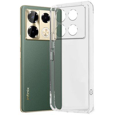 TPU чохол Epic Transparent 1,5mm Full Camera для Infinix Note 40 Pro 4G 73703 фото