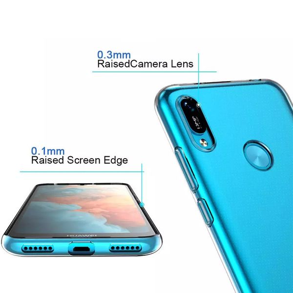 TPU чохол Epic Transparent 1,0mm для Huawei Y6 (2019) 36910 фото