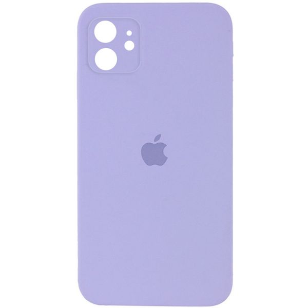 Чехол Silicone Case Square Full Camera Protective (AA) для Apple iPhone 11 (6.1") 40234 фото