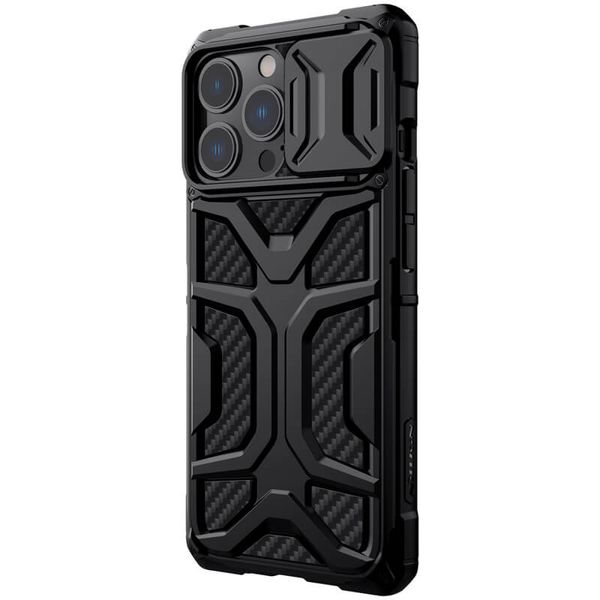 TPU+PC чохол Nillkin CamShield Adventurer (шторка на камеру) для Apple iPhone 13 Pro Max (6.7") 52118 фото