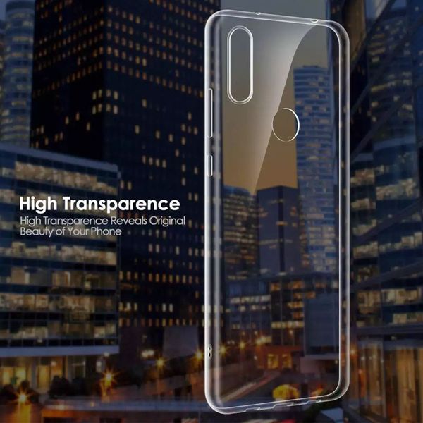 TPU чехол Epic Transparent 1,0mm для Huawei Y6 (2019) 36910 фото