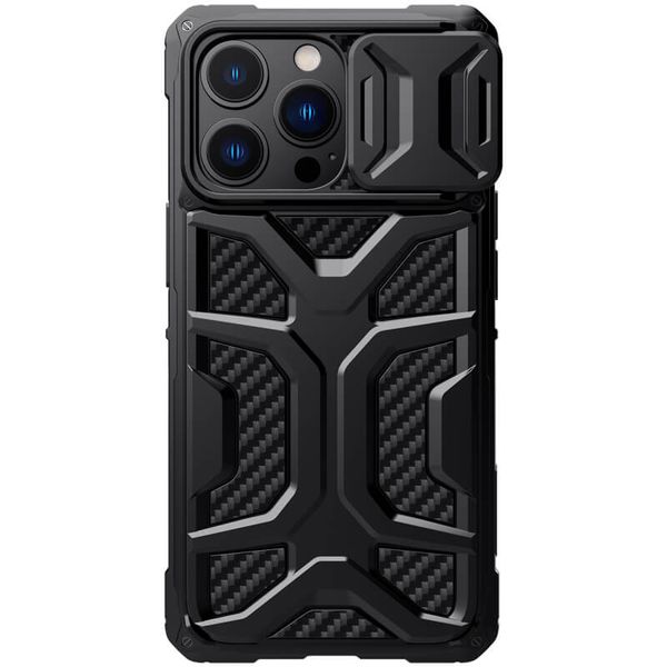 TPU+PC чохол Nillkin CamShield Adventurer (шторка на камеру) для Apple iPhone 13 Pro Max (6.7") 52118 фото