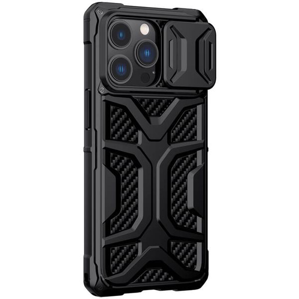 TPU+PC чохол Nillkin CamShield Adventurer (шторка на камеру) для Apple iPhone 13 Pro Max (6.7") 52118 фото