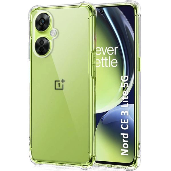 TPU чехол GETMAN Ease logo усиленные углы Full Camera для OnePlus Nord CE 3 Lite 71946 фото