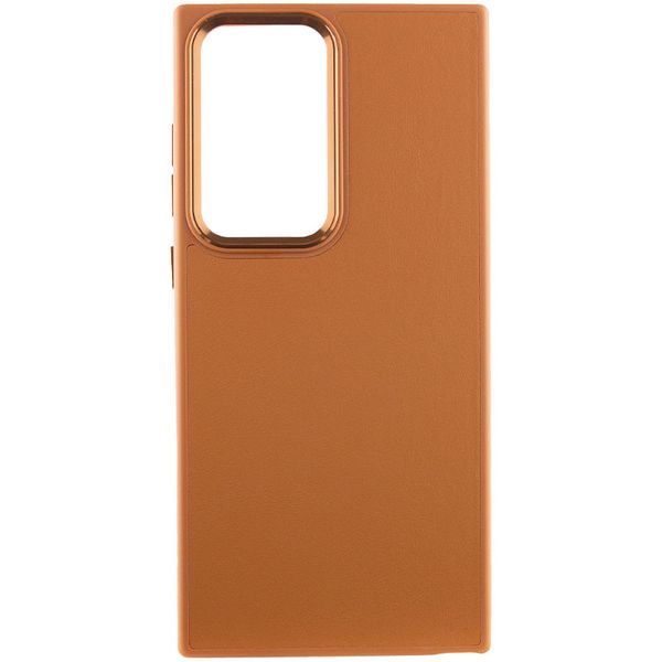 Кожаный чехол Bonbon Leather Metal Style для Samsung Galaxy S22 Ultra 65411 фото