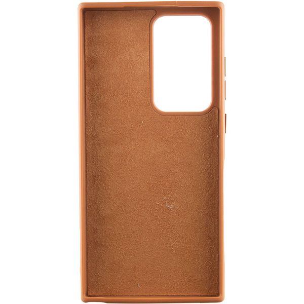 Кожаный чехол Bonbon Leather Metal Style для Samsung Galaxy S22 Ultra 65411 фото