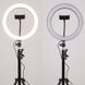 Кольцевая светодиодная LED лампа Flat Ring 10" + tripod 2.1m 65939 фото 7