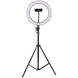 Кольцевая светодиодная LED лампа Flat Ring 10" + tripod 2.1m 65939 фото 2