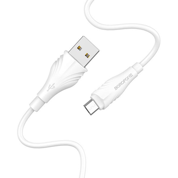 Дата кабель Borofone BX18 Optimal USB to MicroUSB (2m) 56879 фото