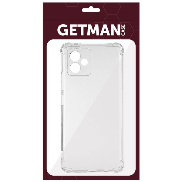 TPU чохол GETMAN Ease logo посилені кути Full Camera для Motorola Moto G14 71753 фото