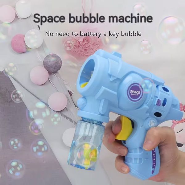 Пистолет с мыльными пузырями Space Bubble Gun (2 pack bottle - 50+50ml) 70618 фото