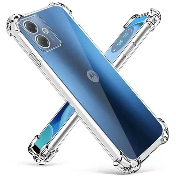 TPU чехол GETMAN Ease logo усиленные углы Full Camera для Motorola Moto G14 71753 фото