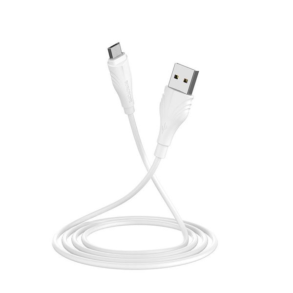 Дата кабель Borofone BX18 Optimal USB to MicroUSB (2m) 56879 фото