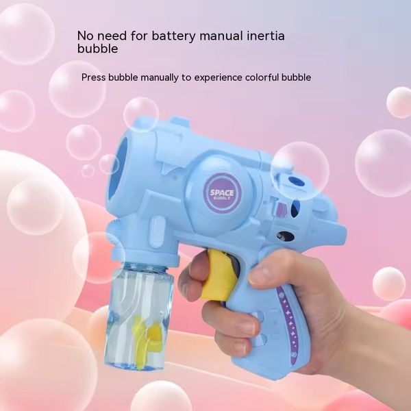 Пістолет з мильними бульбашками Space Bubble Gun (2 pack bottle - 50+50ml) 70618 фото