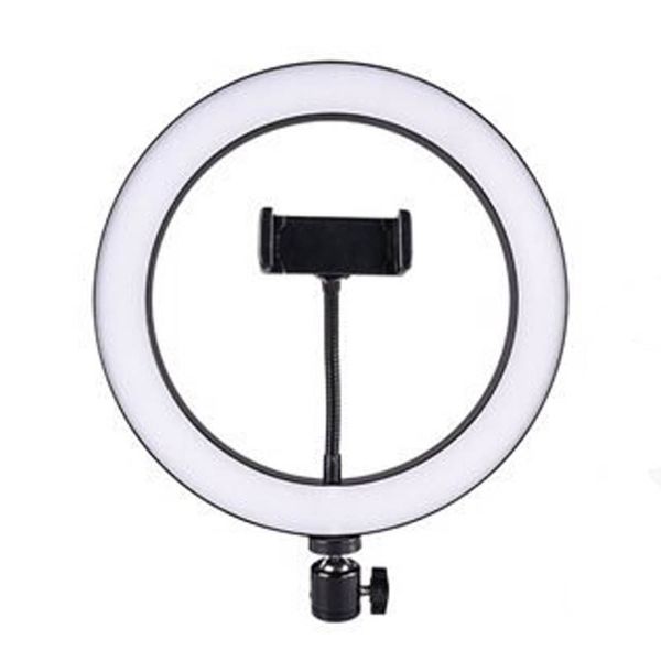 Кольцевая светодиодная LED лампа Flat Ring 14" + tripod 2.1m 65940 фото