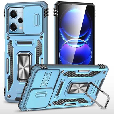 Ударостійкий чохол Camshield Army Ring для Xiaomi Redmi 12 / Poco M6 Pro 5G 68272 фото