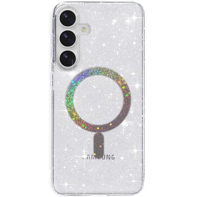 Чехол TPU Eclipse Sparkle (MagFit) для Samsung Galaxy S24 71243 фото