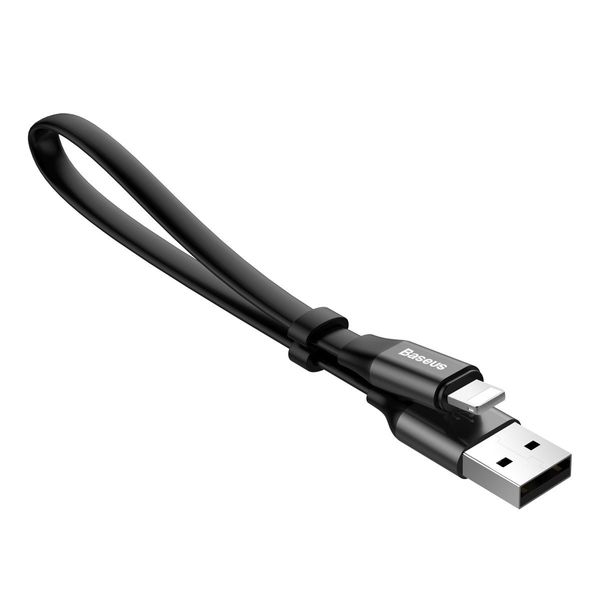 Дата кабель Baseus Nimble Portable USB to Lightning (23см) (CALMBJ-B01) 23861 фото