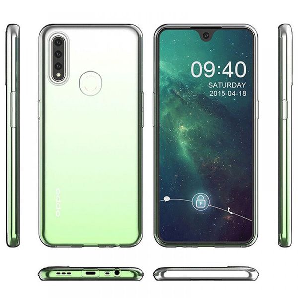 TPU чехол Epic Transparent 1,5mm для Oppo A31 / A8 56661 фото