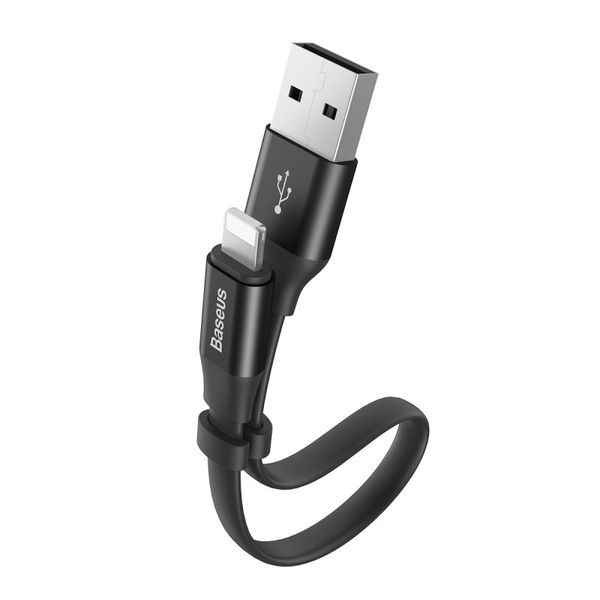 Дата кабель Baseus Nimble Portable USB to Lightning (23см) (CALMBJ-B01) 23861 фото