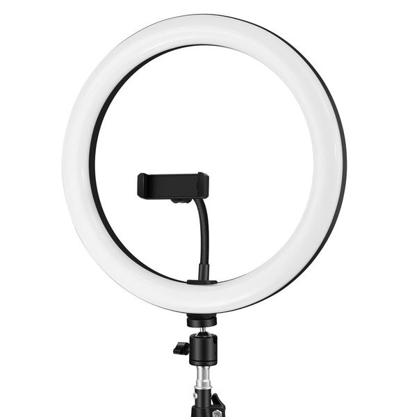 Кольцевая светодиодная LED лампа Arc Ring 8" + tripod 2.1m 65941 фото