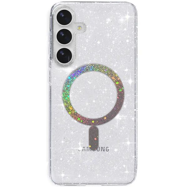 Чохол TPU Eclipse Sparkle (MagFit) для Samsung Galaxy S24 71243 фото