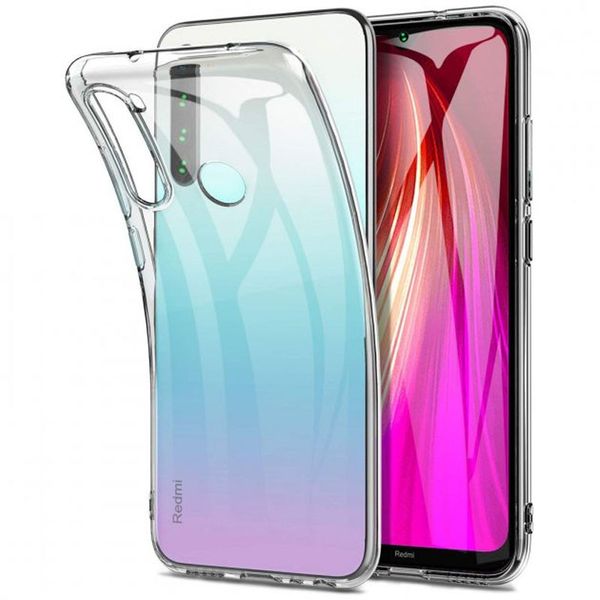 TPU чохол Epic Transparent 1,5mm для Xiaomi Redmi Note 8 / Note 8 2021 69175 фото