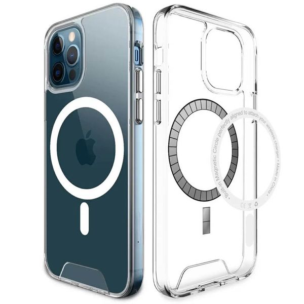 Чехол TPU Space Case with MagSafe для Apple iPhone 15 Pro (6.1") 65799 фото