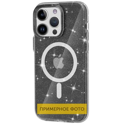 Чехол TPU Galaxy Sparkle (MagFit) для Apple iPhone 16 Pro (6.3") 73119 фото