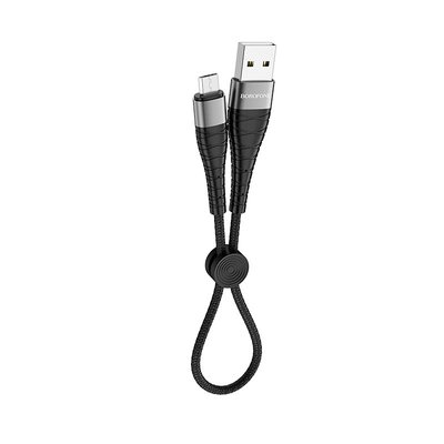 Дата кабель Borofone BX32 Munificent USB to MicroUSB (0.25m) 56882 фото