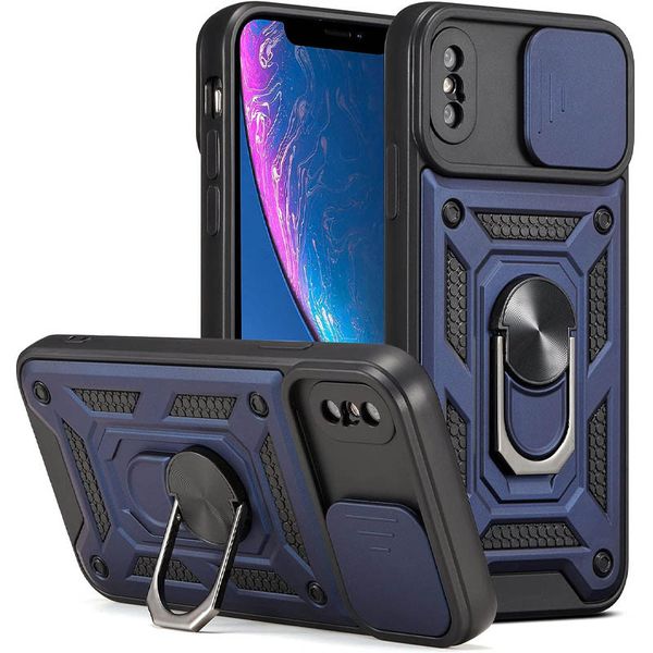 Ударопрочный чехол Camshield Serge Ring для Apple iPhone X / XS (5.8") 66029 фото