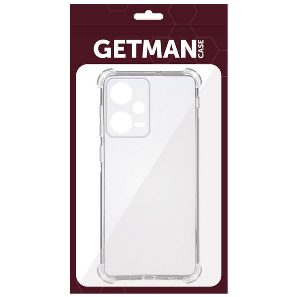 TPU чохол GETMAN Ease logo посилені кути Full Camera для Xiaomi Poco X5 5G / Redmi Note 12 5G 71720 фото