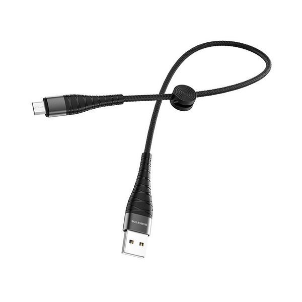 Дата кабель Borofone BX32 Munificent USB to MicroUSB (0.25m) 56882 фото